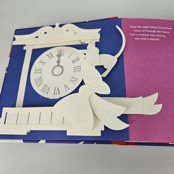 The Night Before Christmas Pop-Up Book Robert Sabuda First Edition Hardcover - Picture 2 of 11